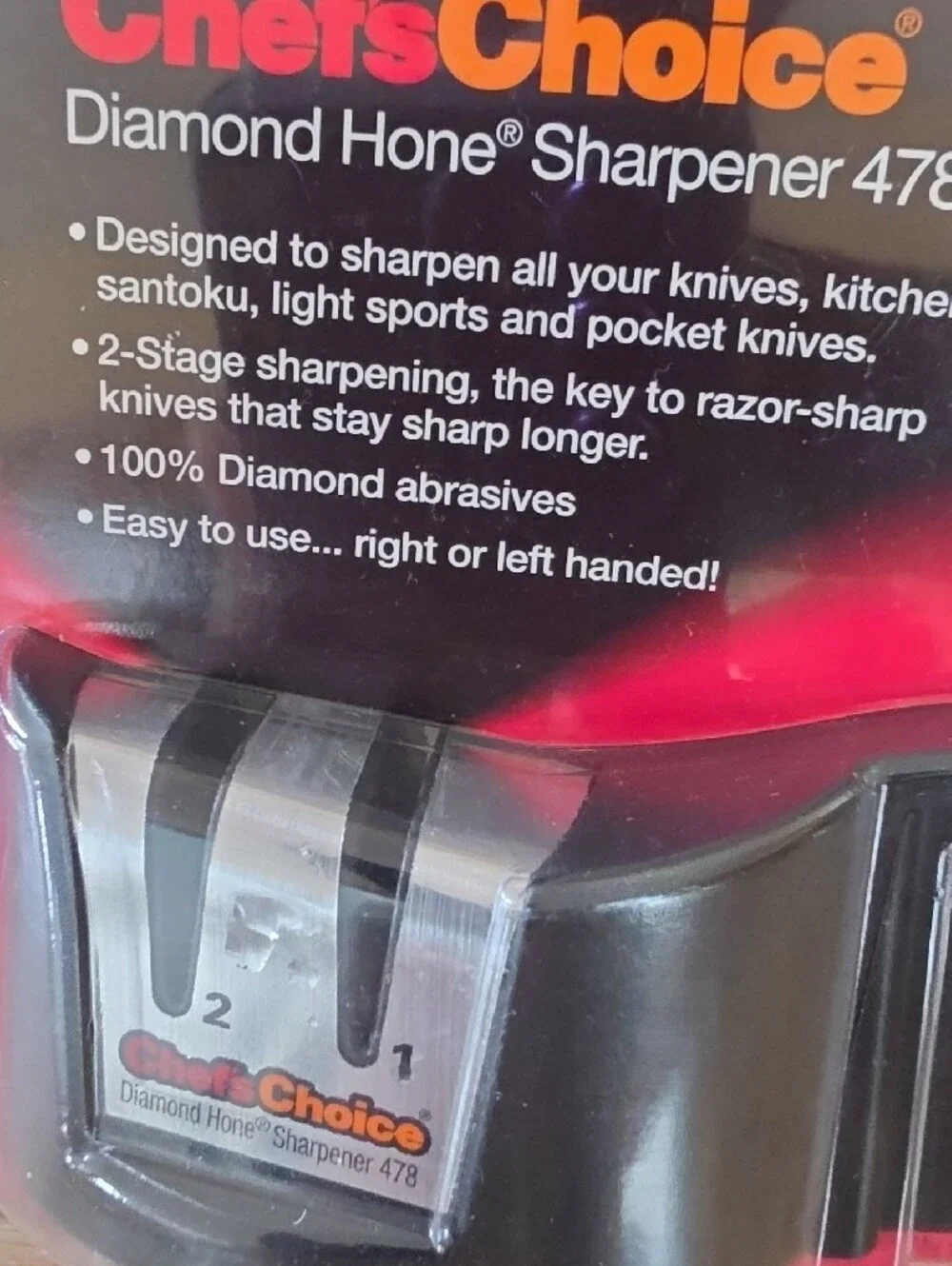 Chef's Choice Diamond Hone Manual Knife Sharpener